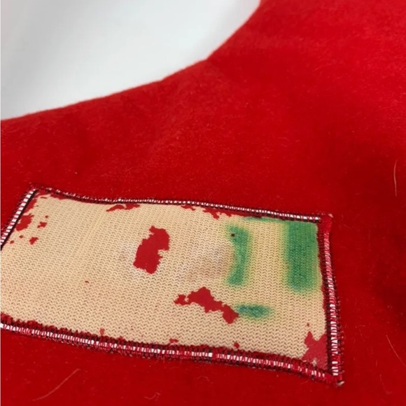 Vintage Disney 101 Dalmatians Plush Dog Christmas Stocking 90s - Picture 2 of 6